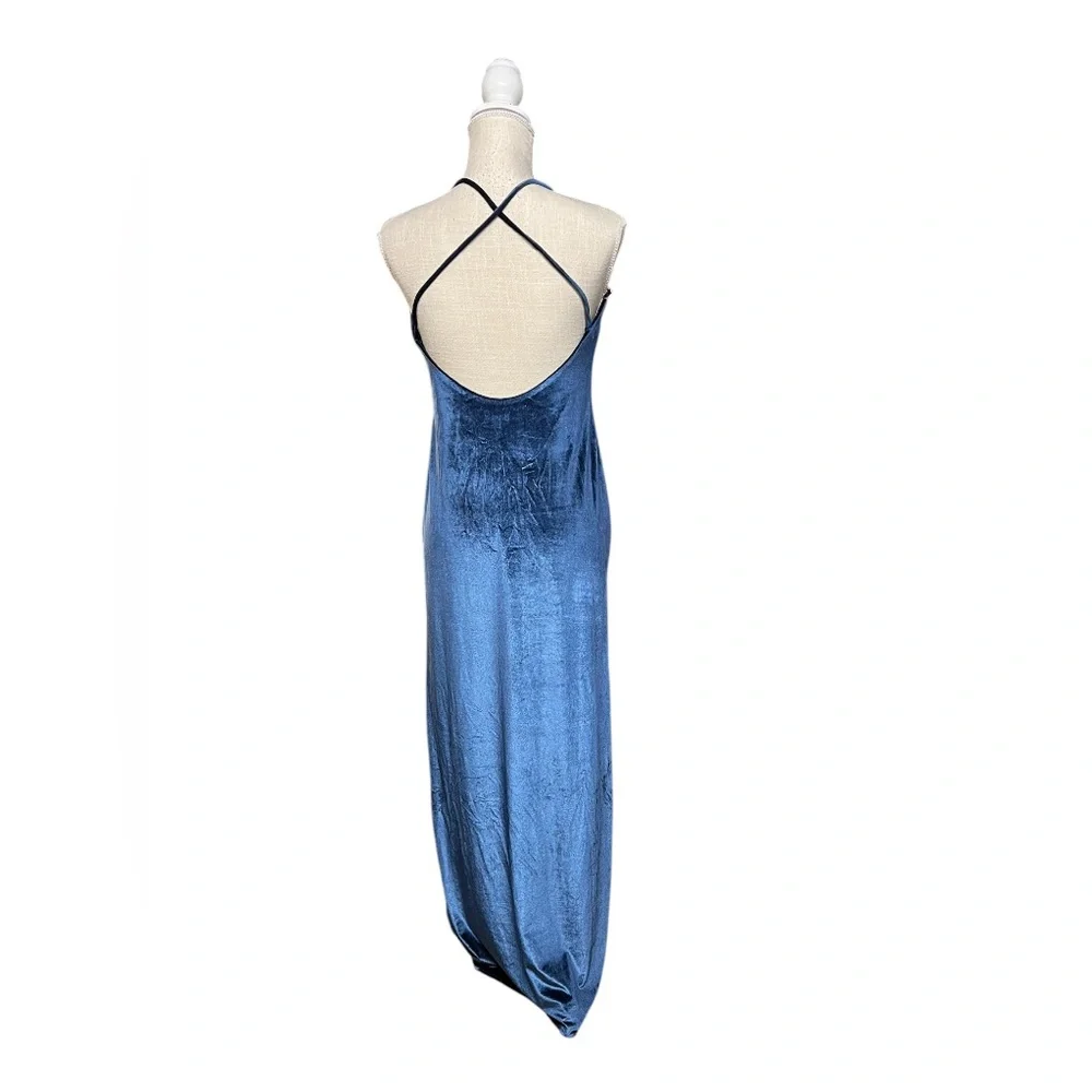 NBD Revolve Deep Maxi Velvet Dress - Picture 6 of 6